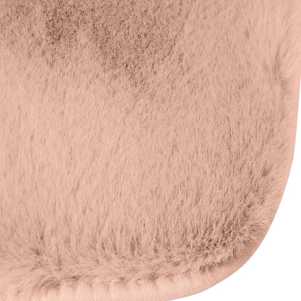 INSPIRE BIANCA — Искусственная шкура кролика розовая для уютного интерьера 83235386 STLM-0039666 - Вид №2