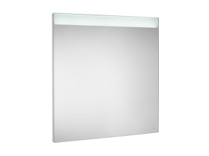 Квадратное зеркало со встроенным настенным освещением
