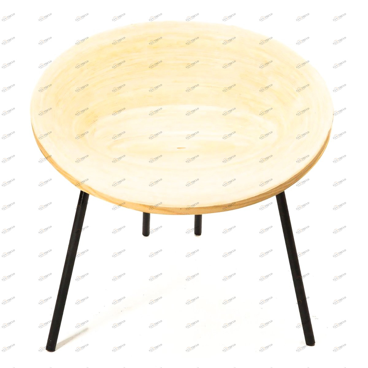 Кресло стул "Sang" Бежевый/Белый MONTLY SANG 128928 Бежевый 