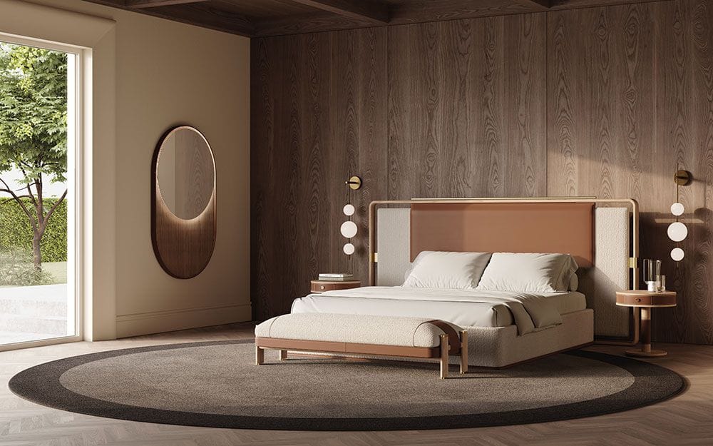 Скамейка из ткани Vittoria Frigerio BRERA ARCH-00061685 - Вид №6