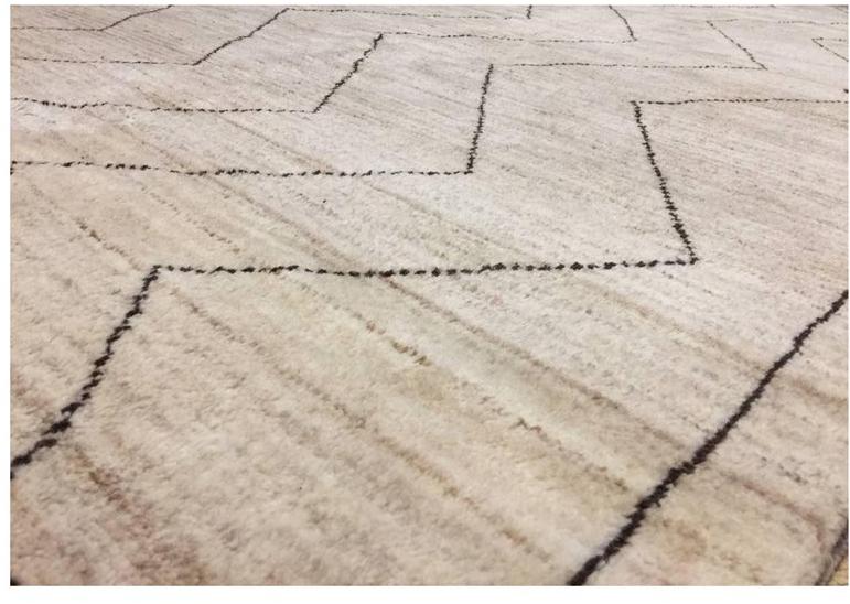Arte di tappeti Ковер ручной работы из шерсти с геометрическими мотивами Tappeti berberi sun-id-1352315 - Вид №1