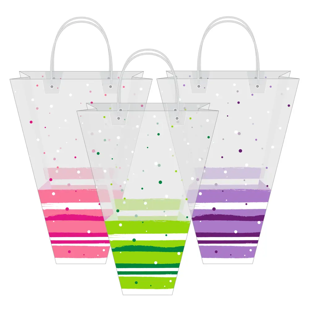 Сумка для цветов подарочная цветная GARDEN SHOW STLM-2191230 - Вид №3