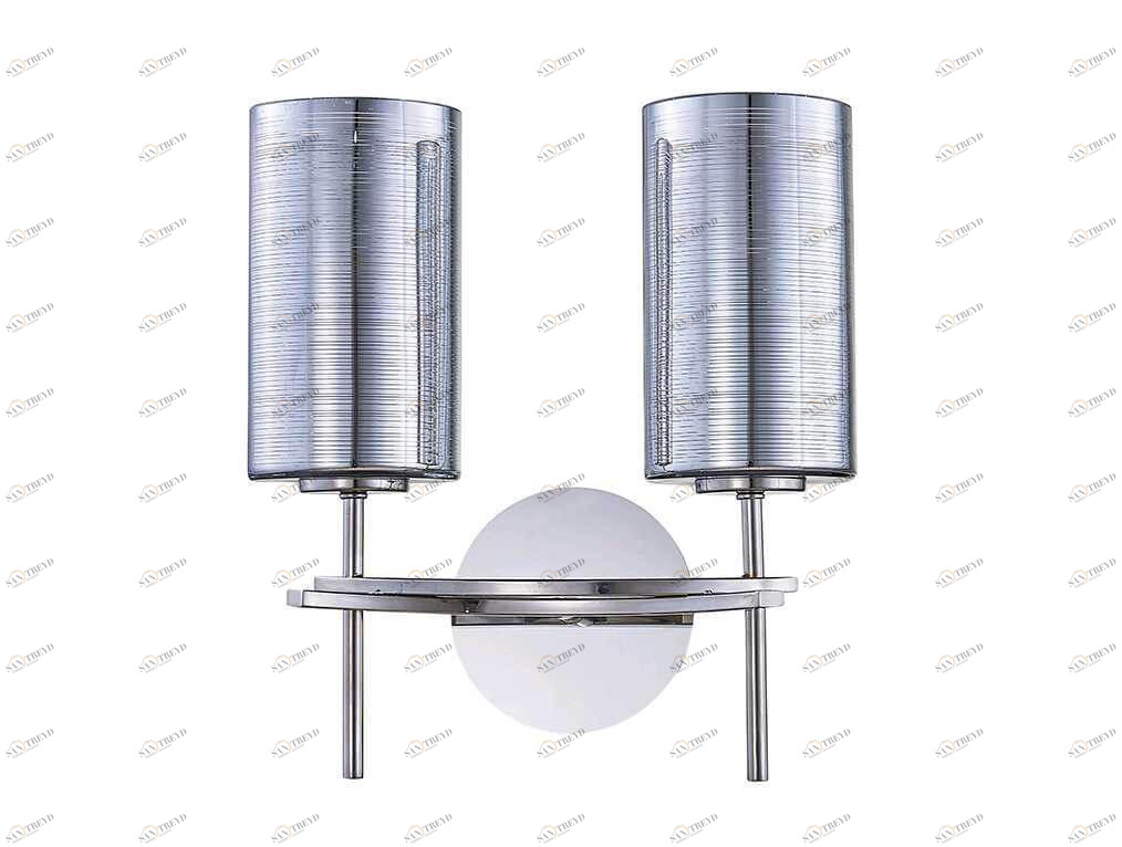 Бра настенное серебристое Newport 4322/A Chrome 4322/A NEWPORT 4320 00-3931675 Серебро 