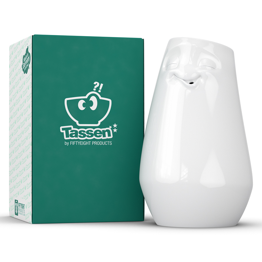 T01.91.01 Ваза tassen laid back 25 см белая Tassen by FIFTYEIGHT PRODUCTS  - Вид №10