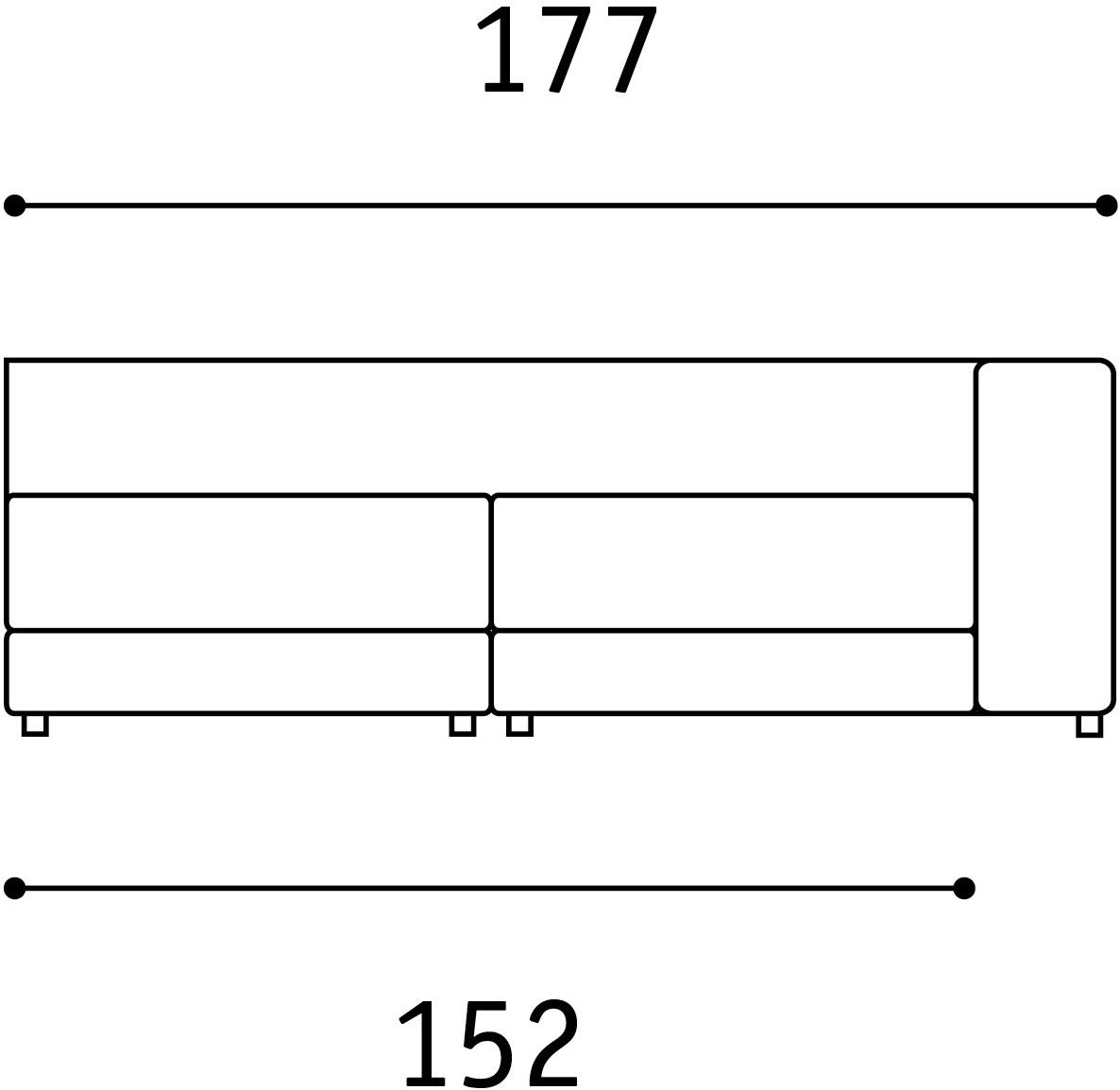Febal Casa Модульный угловой диван из ткани sun-id-1430737 - Вид №22