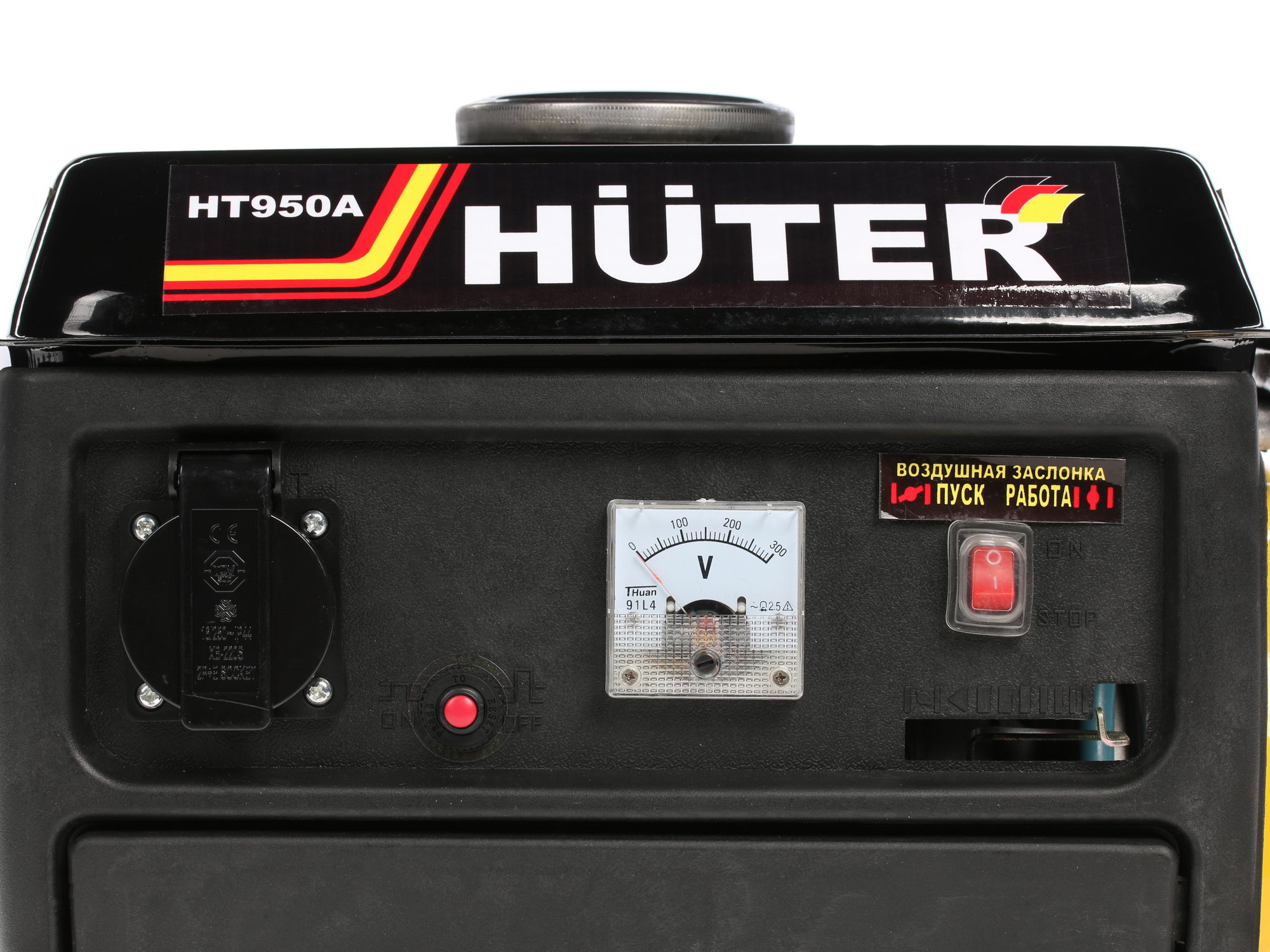 Электрогенератор   бензиновый Huter HT950A 1021217 STDN-0122686 - Вид №6