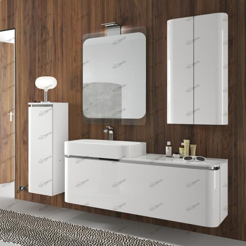 AC04 ACACIA Комплект мебели для ванной комнаты 140х 51х 50 см ARDECO Ardeco S. R. L 7980