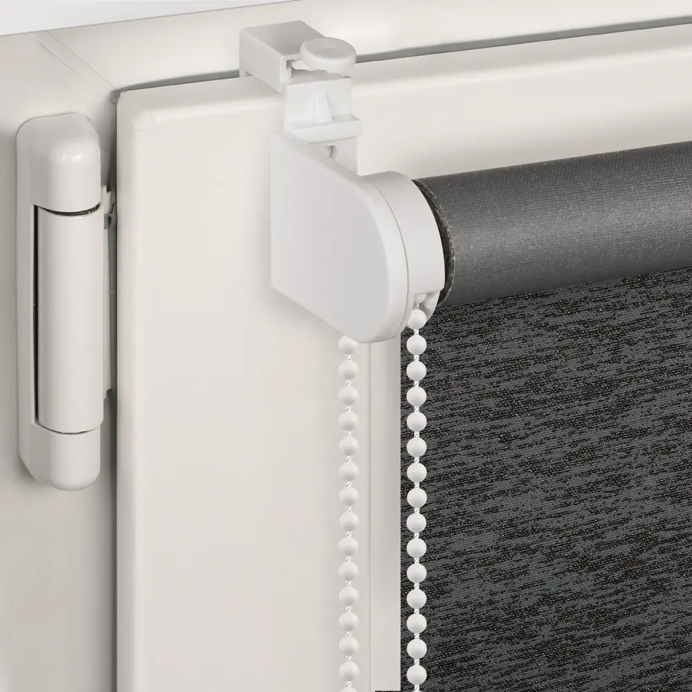 Штора рулонная Shine 90x160 см черная PRAKTO STLM-2030212 - Вид №2