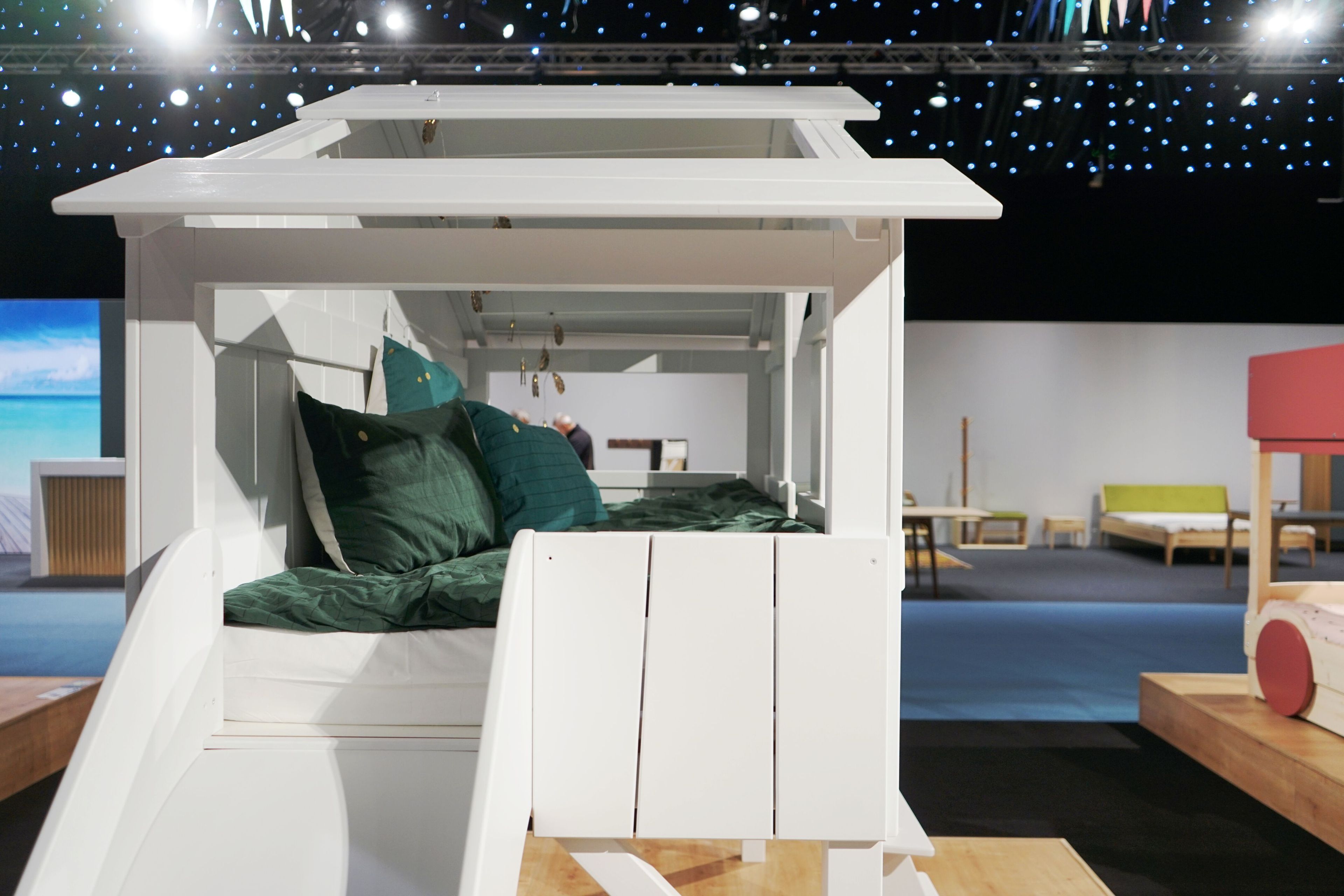 Кровать-чердак из МДФ с горкой Mathy by Bols TREEHOUSE BEDS &amp ARCH-00138368 - Вид №8