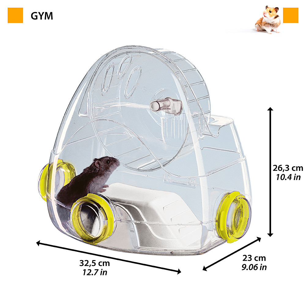 Т0028894 Спортзал для грызунов GYM 32,3x23x26,3см FERPLAST  - Вид №2