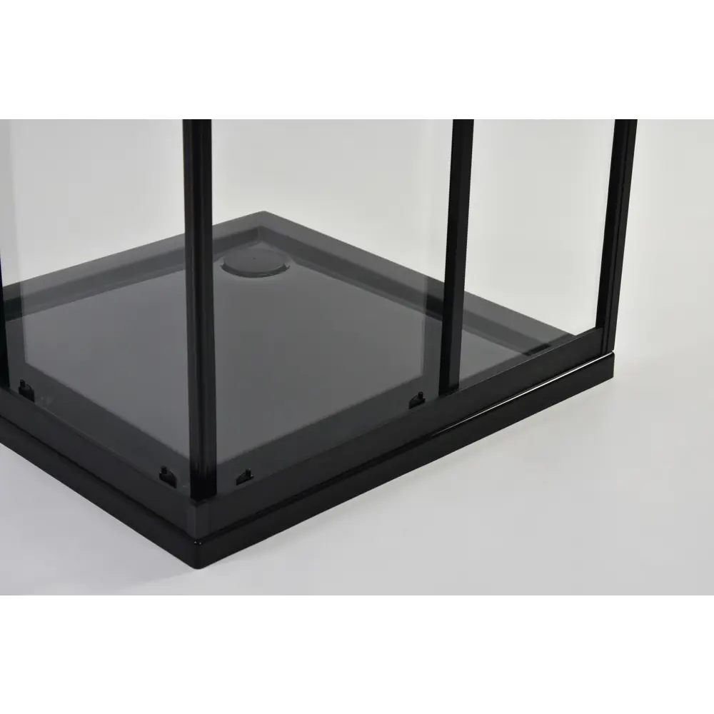 МЕТАКАМ Душевой уголок квадратный 80×80 см с черным профилем и стеклянными створками 89361541 STLM-0968051 - Вид №24