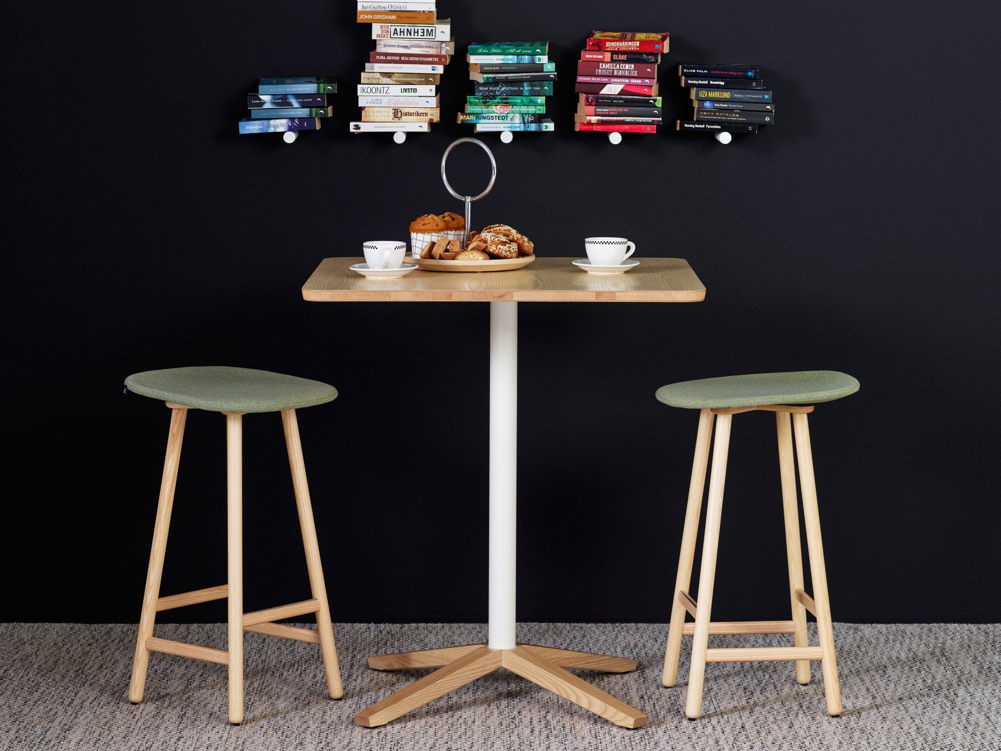 Высокий деревянный стул Karl Andersson ARCH-00137415 - Вид №4