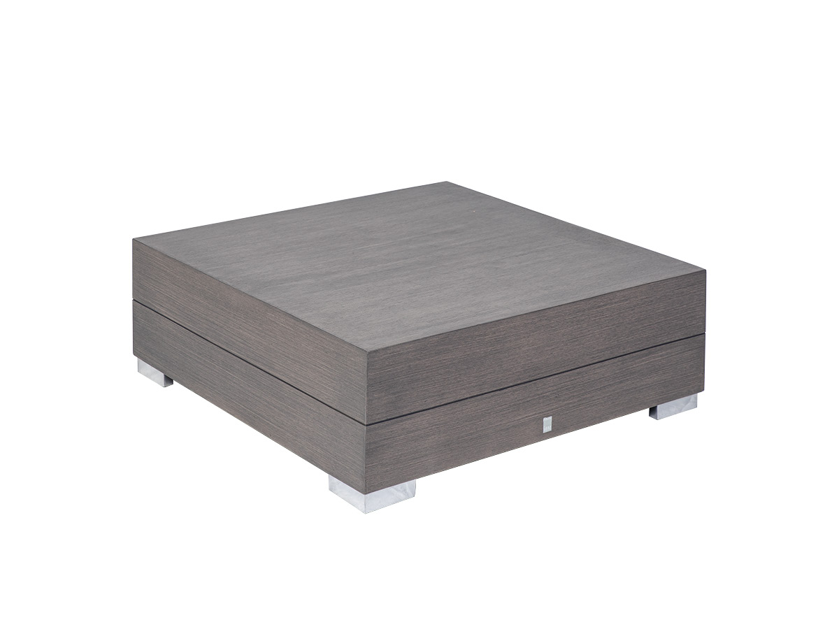 72.00.0583 Журнальный столик Long Island 90 x 90 серый камень Mbm
