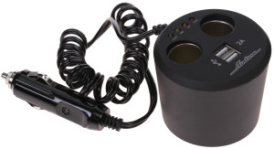 1029495 Разветвитель автоприкуривателя AIRLINE ASP-2U-12