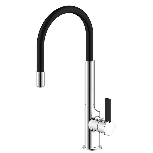 35-10P PERS  Смеситель для кухни черный ARGO kran 3510ppers