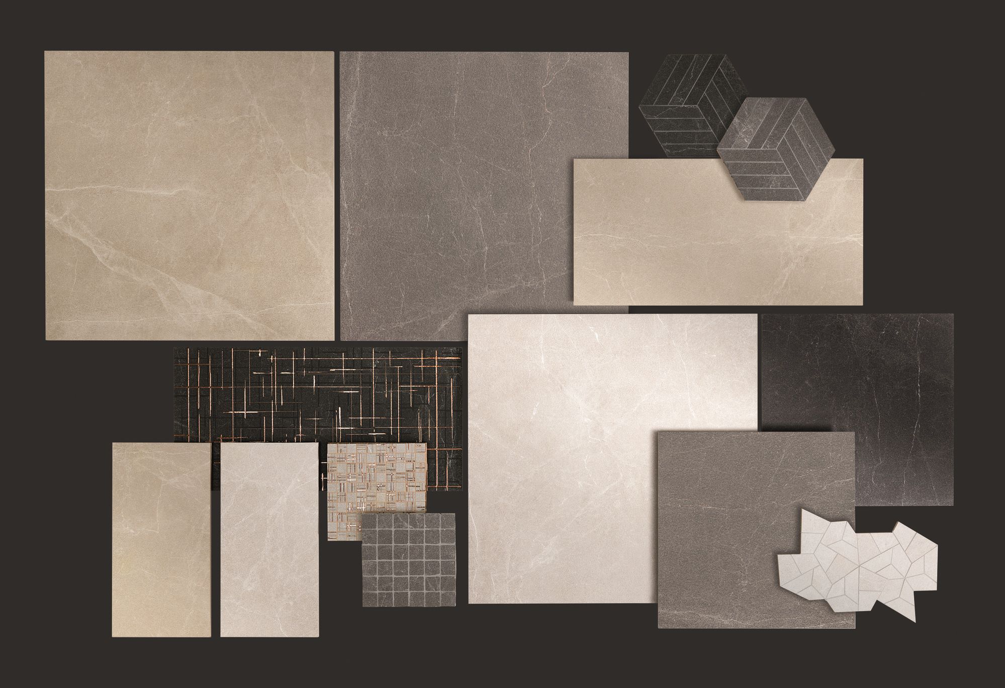 Мозаика из керамогранита FAP ceramiche блок ARCH-00123659 - Вид №3