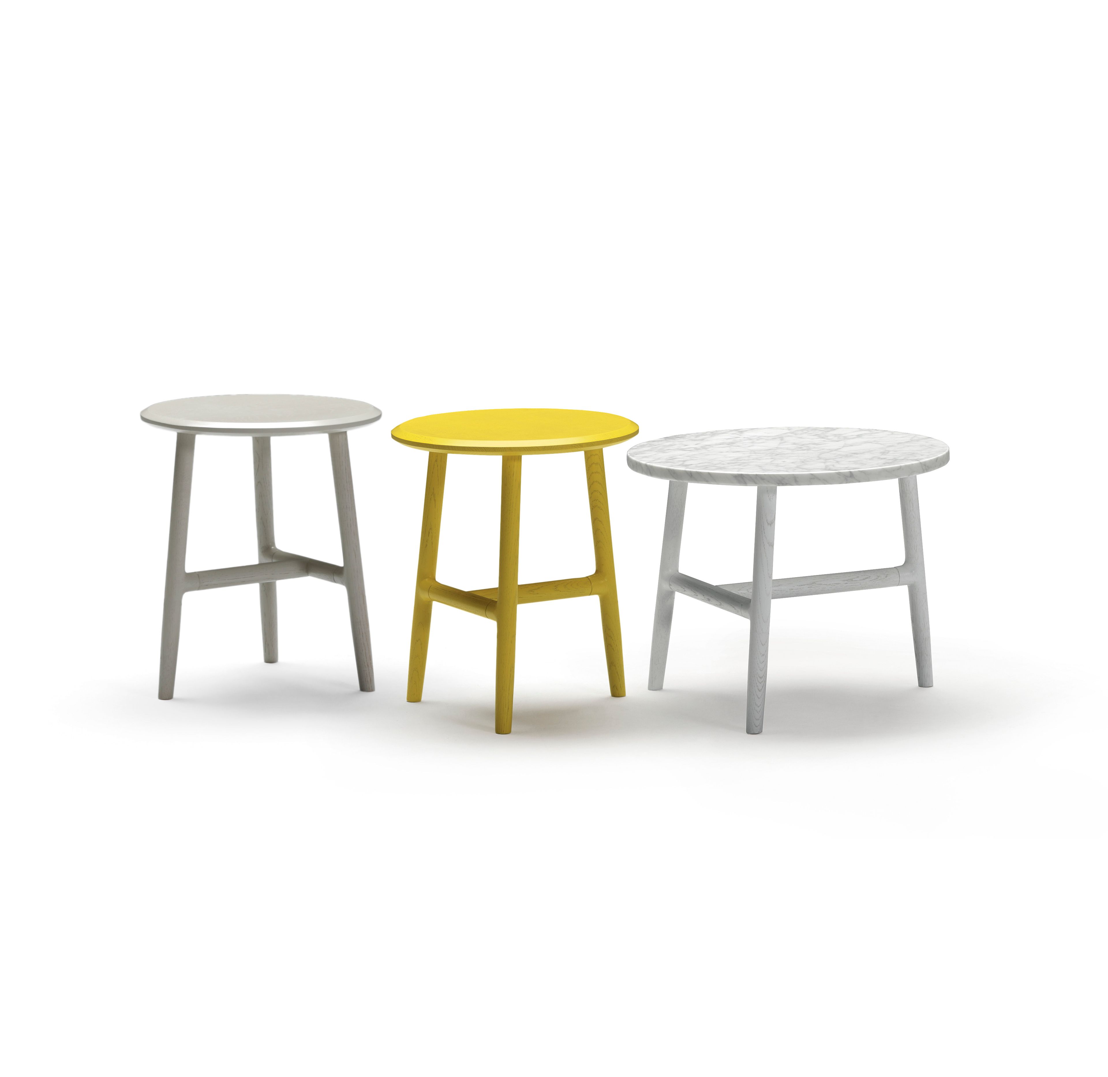 Круглый деревянный журнальный столик SANCAL обнаженная ARCH-00023981 - Вид №3