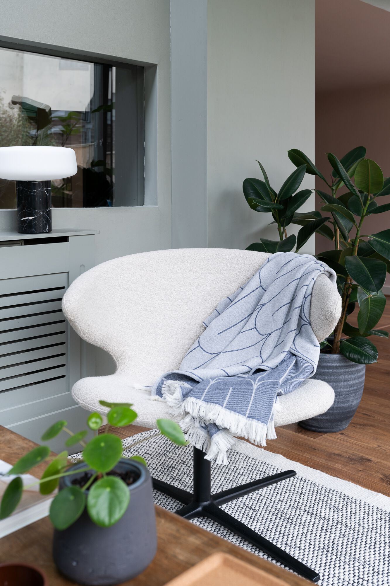 Хлопок графический узор плед Case Весы ARCH-00109117 - Вид №12