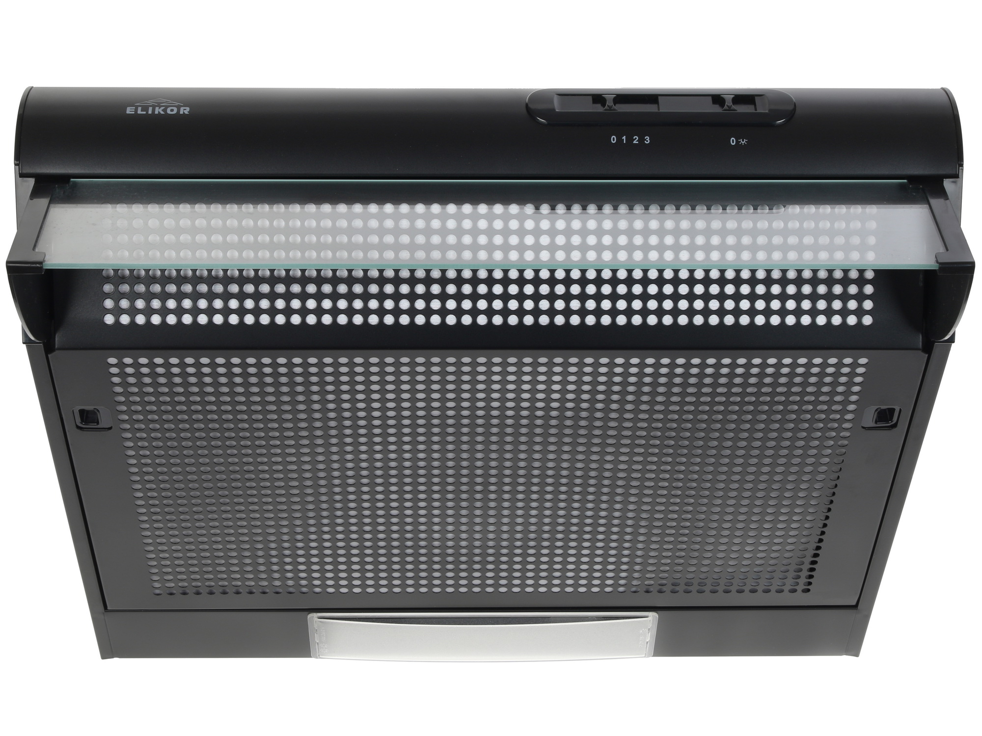 1080475 Вытяжка подвесная ELIKOR Davoline 60П-290-П3Л черный/прозрачный STDN-0002792 - Вид №1