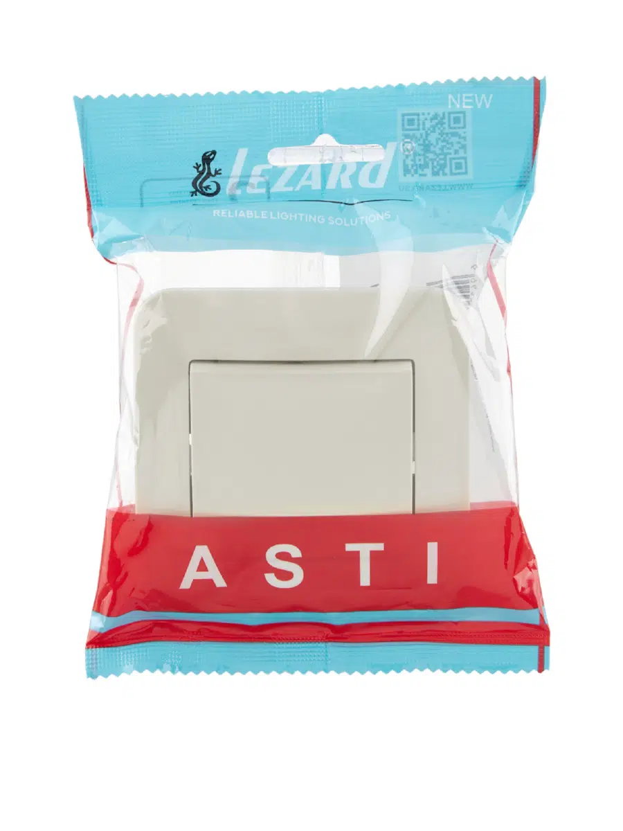 ASTI Выключатель крем LEZARD 7081-0303-100 - Вид №3