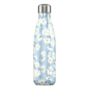 Термос 500 мл бело-голубой Floral Daisy CHILLY'S BOTTLES ДИЗАЙНЕРСКИЕ 00-3947978 Белый;голубой