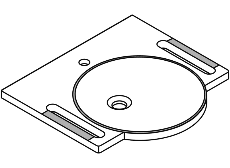950.11.106 умывальник слабоумия HEWI USA Produkte  - Вид №6