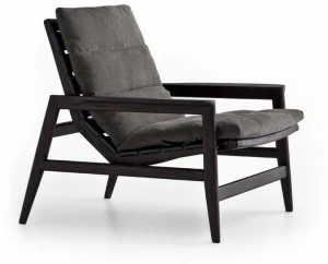 Poliform Кресло с обивкой из ткани с подлокотниками Ipanema