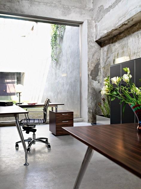 Sinetica Исполнительный угловой стол Glamour sun-id-1415859 - Вид №6