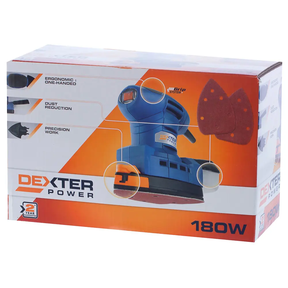 Дельташлифовальная машина Dexter Power PC180MS, 180 Вт 18056934 STLM-2002976  - Вид №4