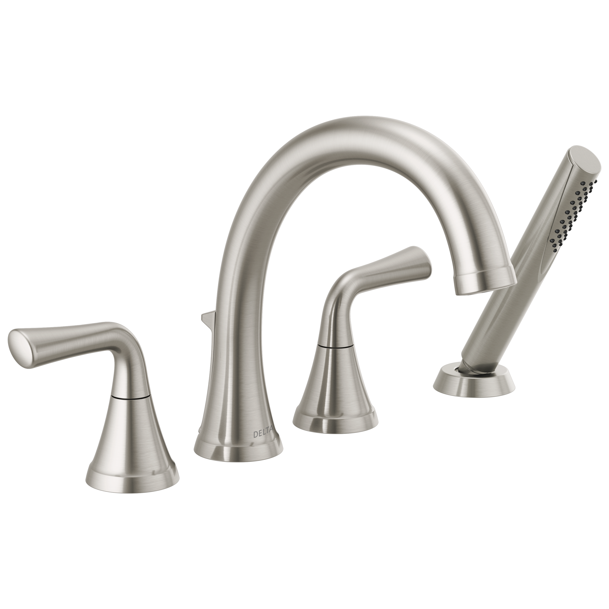 T4733-SS Римская ванна с ручным душем Delta Faucet Kayra Нержавеющая сталь