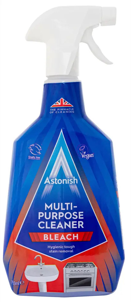ASTONISH Универсальное чистящее средство с отбеливающим эффектом для ванной и кухни 750 мл 89371234