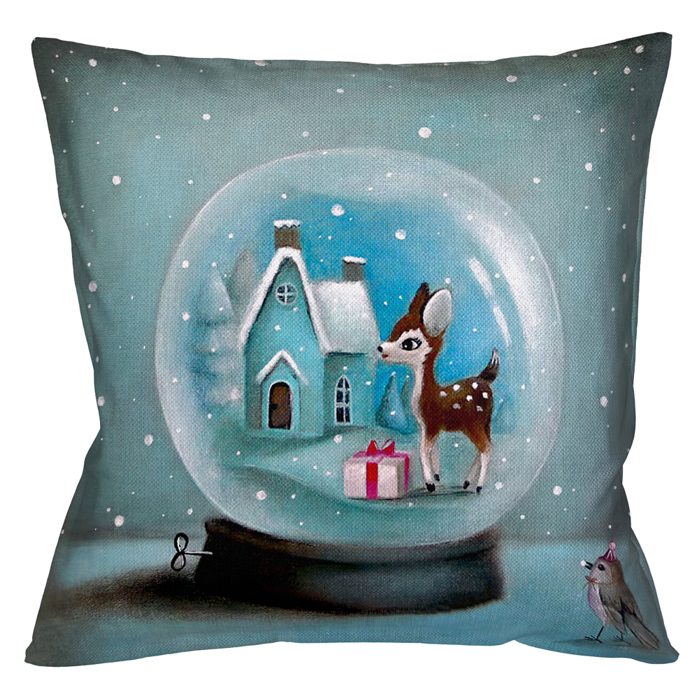 6111276 Интерьерная подушка «Снежный шар» Object Desire 