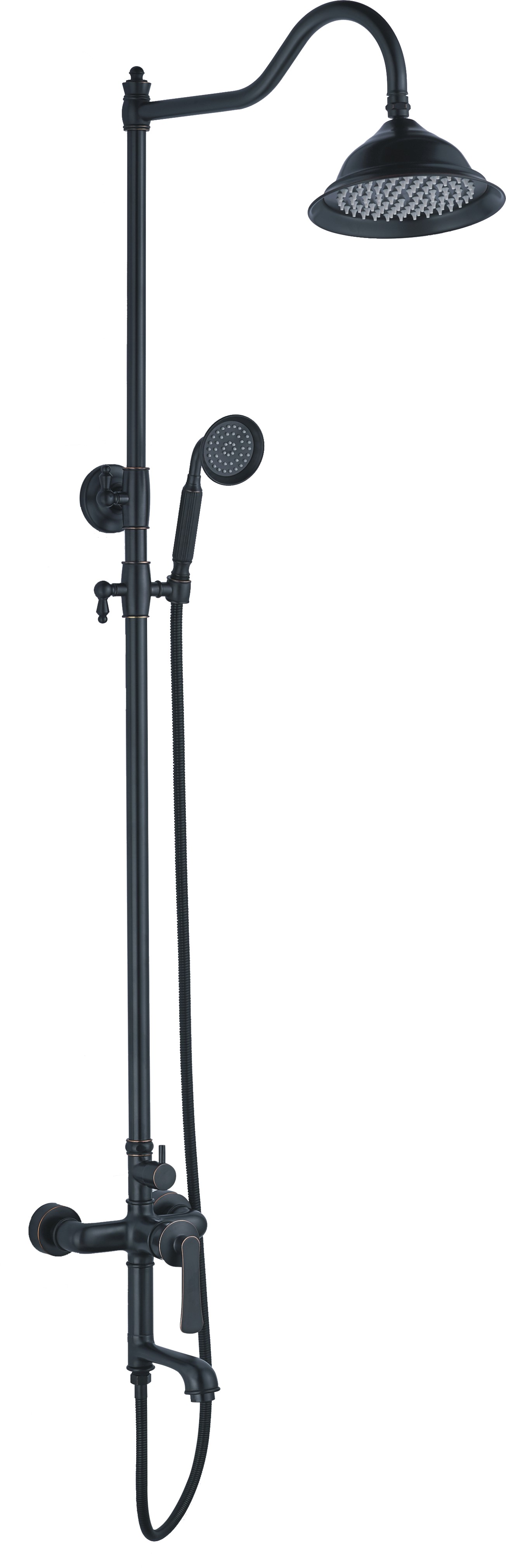 HB24181-7 Душевая система , черный Haiba  - Вид №1