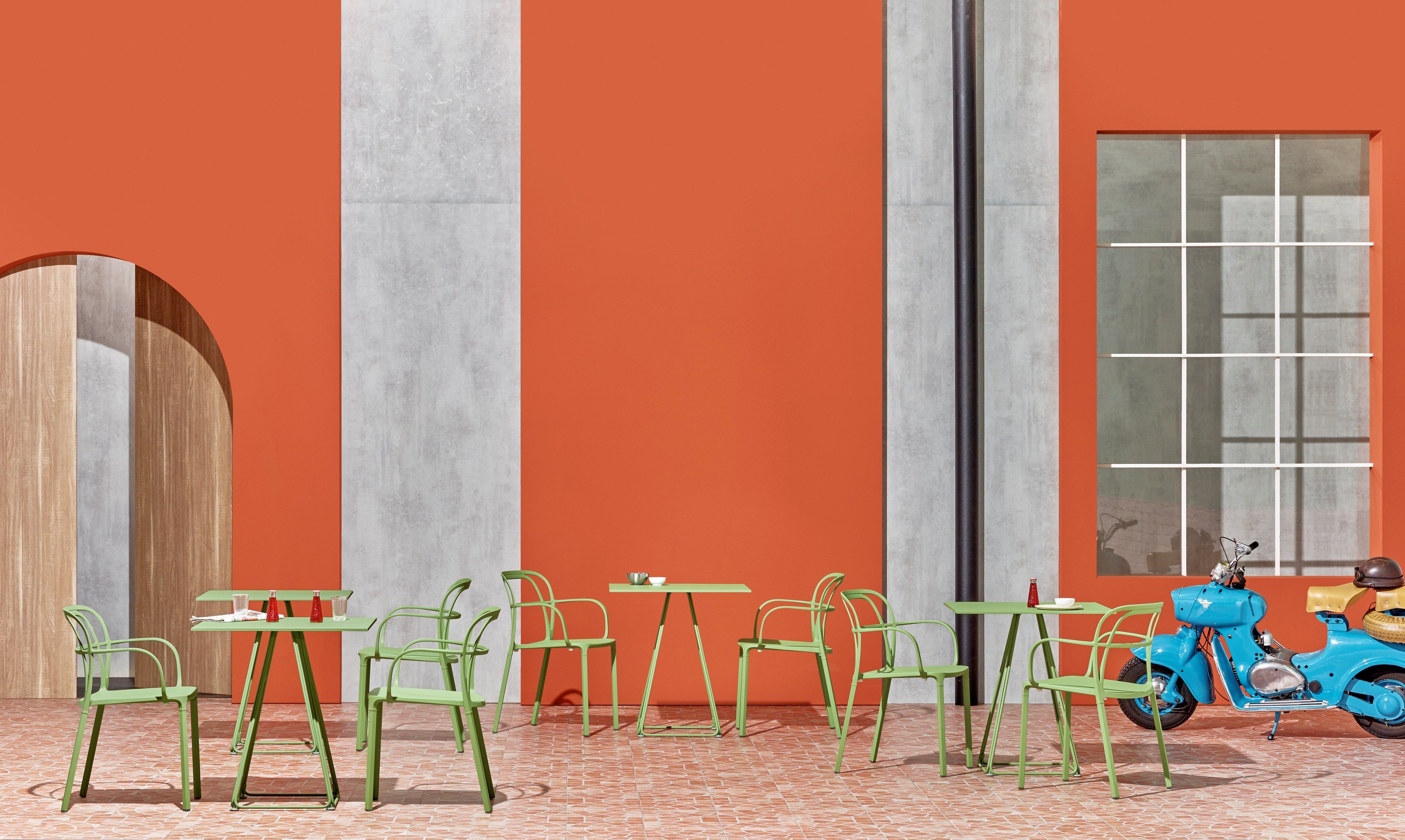 Стальной стол для контракта Pedrali Lunar ARCH-00022620 - Вид №7