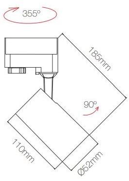 BENEITO FAURE Освещение алюминиевых направляющих с диммером Picolo sun-id-1379746 - Вид №9