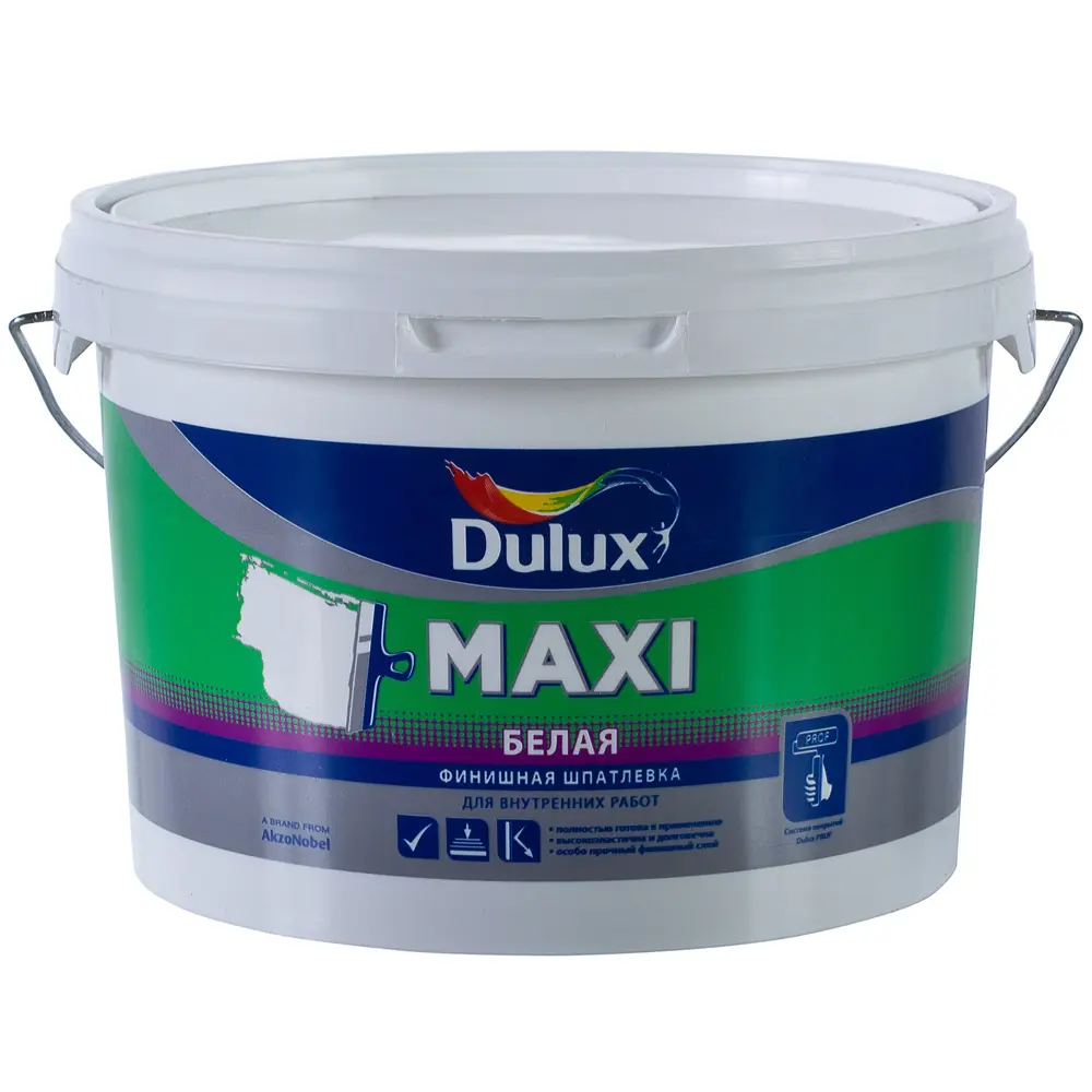 Шпаклёвка мелкозернистая Dulux Maxi 2.5 л STLM-2060316