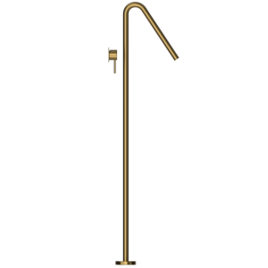 D411-L Однорычажный смеситель для ванны из матовой латуни duten