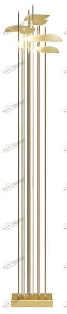 Paolo Castelli Светодиодный торшер из латуни Anodine Ill.anod.100 