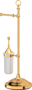 STI 233 Стойка с 2-мя аксессуарами для туалета 80 cm 3SC STILMAR GOLD
