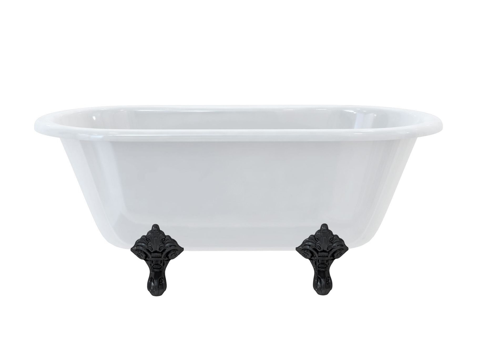 Овальная акриловая ванна на ногах Burlington ARCH-00030731 - Вид №5