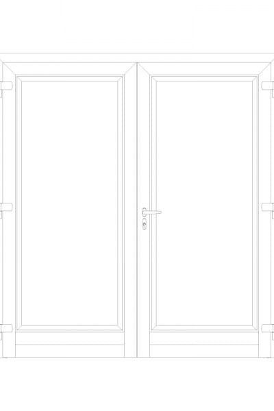 Алюминиевая входная дверь NURITH IMPERO ARCH-00007609 - Вид №2