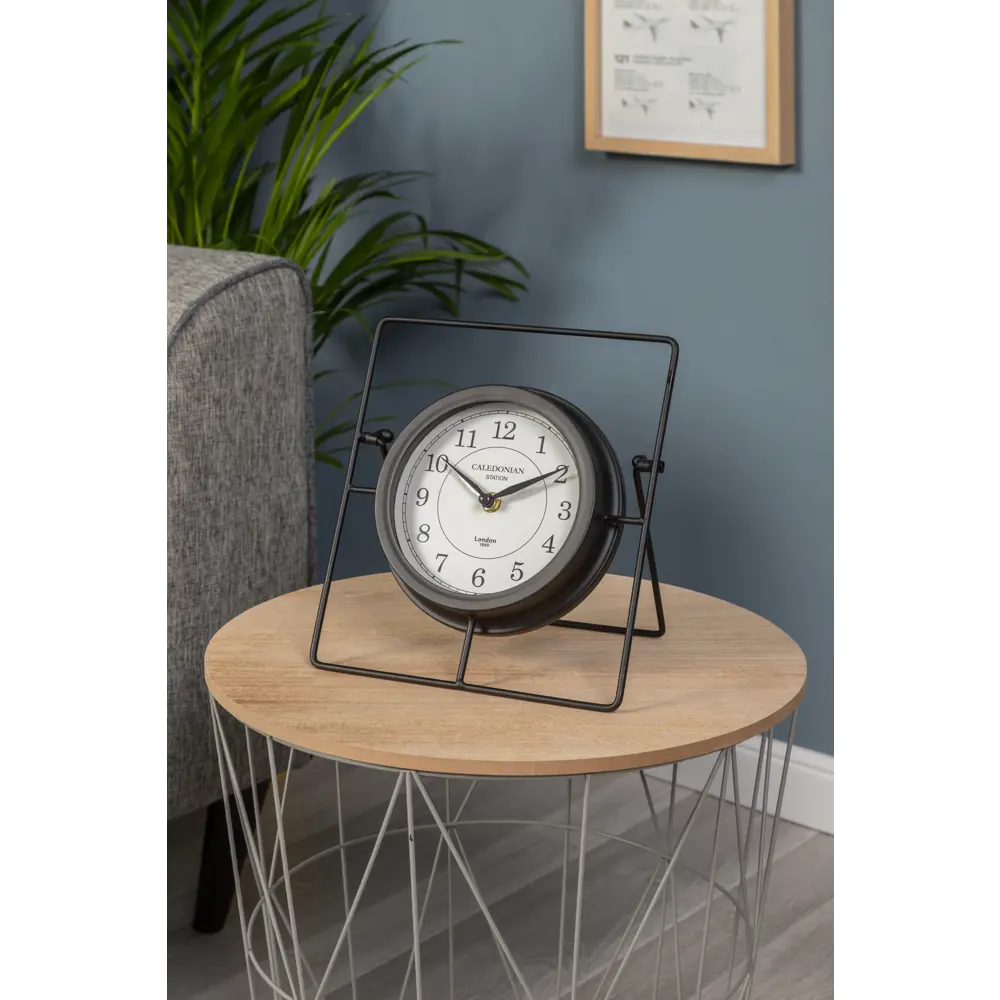 Часы настольные Atmosphera Retro Factory ø17 см, металл, цвет чёрный 83877079 STLM-2142328 - Вид №3