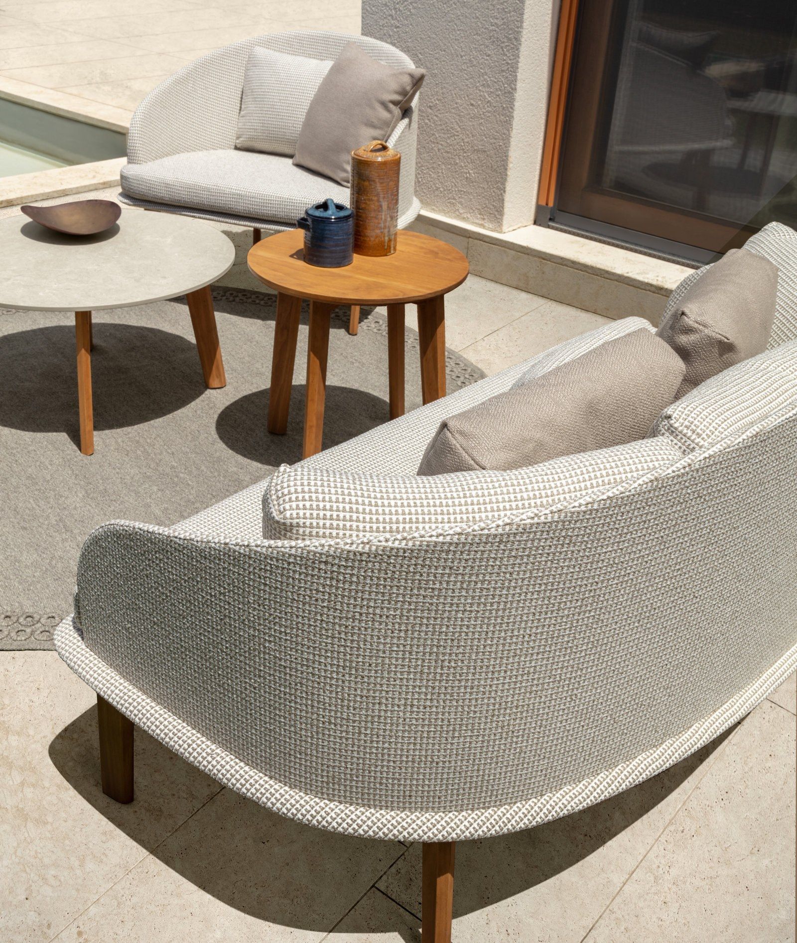 Журнальный столик из тикового дерева Talenti CleoSoft-дерево ARCH-00064018 - Вид №5