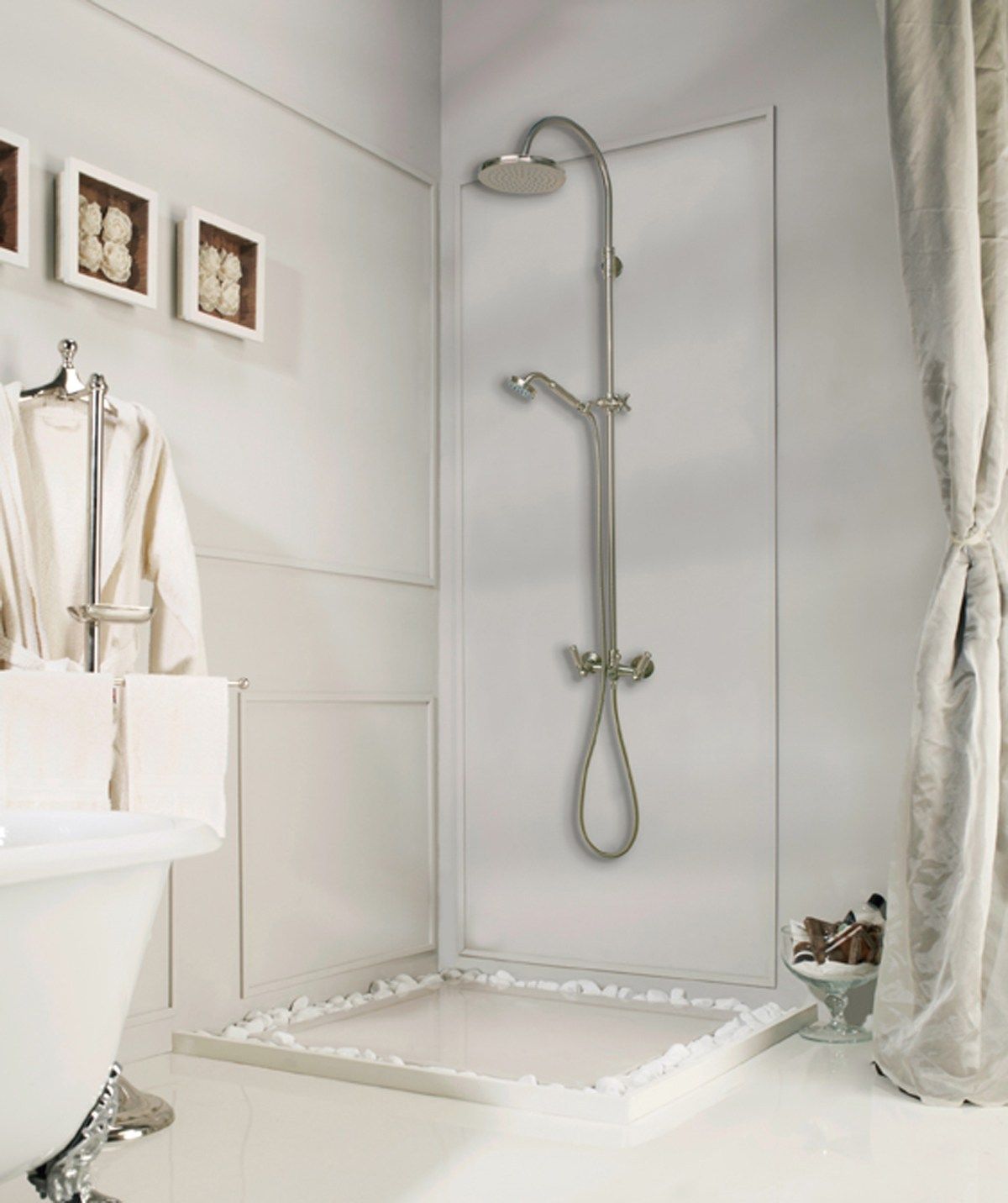 Настенная душевая колонна с ручным душем Bossini ARCH-00085613 - Вид №1