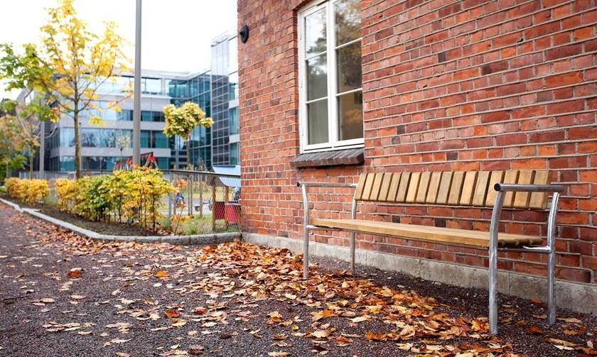 VESTRE Скамья из стали и дерева со спинкой Parc sun-id-1460290 - Вид №3