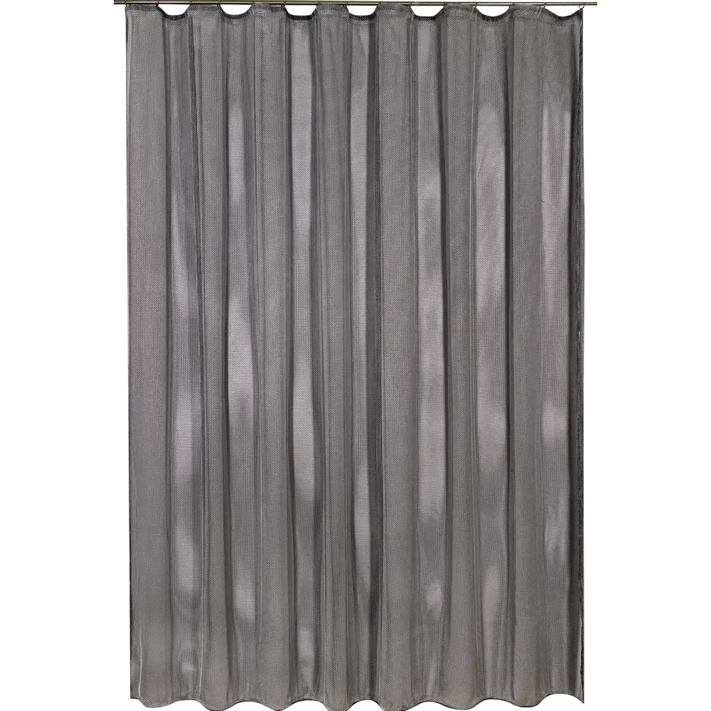 Тюль на ленте Фентези 300x280 см цвет графит AMORE MIO STLM-2149412 - Вид №1