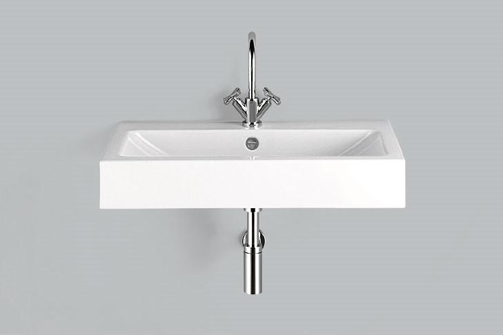 4261200401 Умывальник, wt.gr800h, белая, противомикробное Alape серия GR 