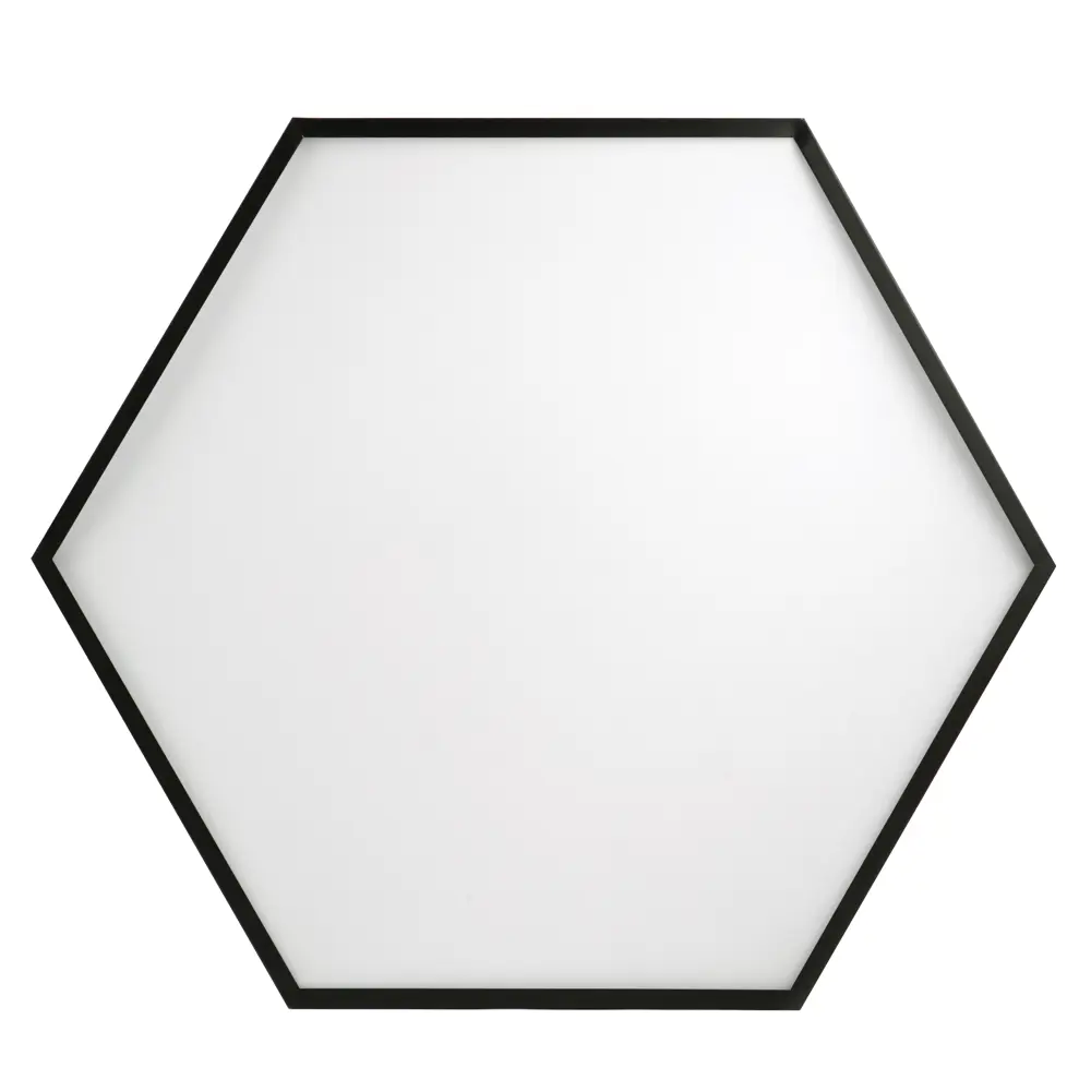 Светильник подвесной светодиодный «Geometria» Hexagon 5 м² нейтральный белый свет 66 Вт цвет черный 85666717 STLM-2052130 Santreyd  - Вид №2