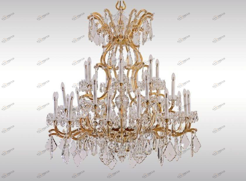 Woka Lamps Vienna Люстра из железа и стекла в классическом стиле sun-id-1362571