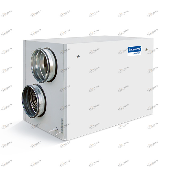 Приточно-вытяжная установка с роторным рекуператором DOMEKT-R-700-H KOMFOVENT sun-id-683851